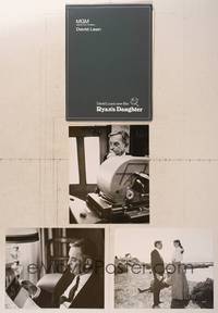 8a167 RYAN'S DAUGHTER David Lean presskit '70 profile and stills of the great director!