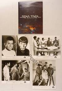 8a175 STAR TREK presskit '79 William Shatner, Leonard Nimoy, DeForest Kelley, Stephen Collins