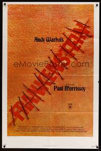 8b169 ANDY WARHOL'S FRANKENSTEIN 1sh '74 Paul Morrissey, great image of title in stitches!