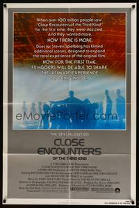 8b228 CLOSE ENCOUNTERS OF THE THIRD KIND S.E. 1sh '80 Steven Spielberg's classic with new scenes!