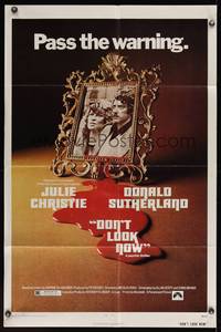 8b268 DON'T LOOK NOW  1sh '73 Julie Christie, Donald Sutherland, directed by Nicolas Roeg!