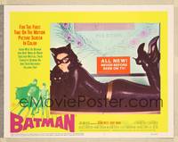 8b033 BATMAN  LC #2 '66 best full-length image of sexy Lee Meriwether as Catwoman in costume!