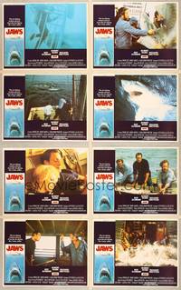 8b825 JAWS 8 LCs '75 great images of Steven Spielberg's classic man-eating shark!