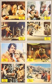 8b866 SINBAD & THE EYE OF THE TIGER 8 LCs '77 Ray Harryhausen, Patrick Wayne in the title role!