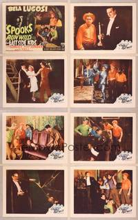 8b868 SPOOKS RUN WILD 8 LCs R49 Bela Lugosi scares Leo Gorcey & the East Side Kids!