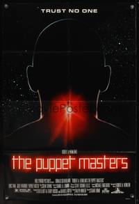 8b498 PUPPET MASTERS DS 1sh '94 Donald Sutherland, based on Robert A. Heinlein's novel!