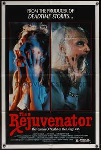 8b518 REJUVENATOR 1sh '88 the Fountain of Youth for the living dead, wild zombie images!