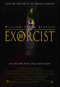 8c512 EXORCIST III DS 1sh '90 George C. Scott starring in William Peter Blatty sequel!