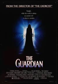 8c519 GUARDIAN DS 1sh '90 William Friedkin horror, an ancient evil is about to awaken!
