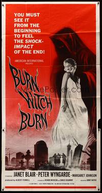 8d047 BURN WITCH BURN 3sh '62 undead demons of Hell arise to terrorize the world!