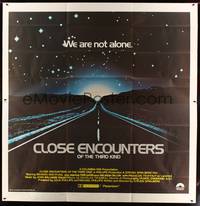 8d025 CLOSE ENCOUNTERS OF THE THIRD KIND 6sh '77 Steven Spielberg sci-fi classic!