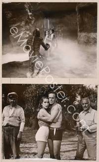 8d336 CREATURE FROM THE BLACK LAGOON 2 7.5x9.25 stills R72 image of monster attacking scared couple