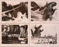 8d266 GODZILLA VS. THE THING 18 8x10 stills '64 great images of rubbery monster battle w/Mothra!