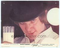 8d246 CLOCKWORK ORANGE Eng/US color 8x10 still #5 '73 Stanley Kubrick classic, Malcolm McDowell!