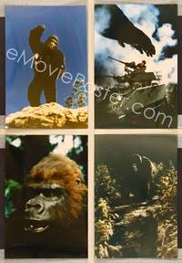 8d241 KING KONG LIVES 14 color 7.25x10.75 stills '86 many great images of huge unhappy ape!