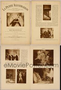 8d113 METROPOLIS French magazine '27 Fritz Lang classic, many wonderful images!