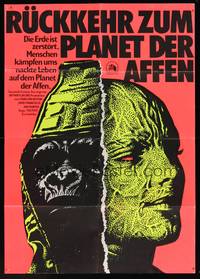 8d135 BENEATH THE PLANET OF THE APES German R75 sci-fi sequel, what lies beneath may be the end!