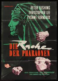 8d158 MUMMY German '59 Terence Fisher Hammer horror, Christopher Lee as the monster!
