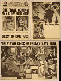 8d077 SHE FREAK herald '67 sexy girls & side-show freaks, wild images, it may blow your mind!