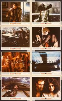 8d228 BLADE RUNNER 8 8x10 mini LCs '82 Ridley Scott sci-fi classic, Harrison Ford, Young, Hauer