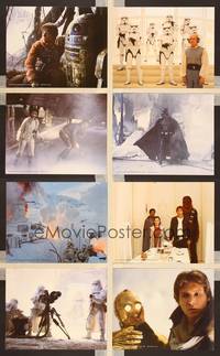 8d231 EMPIRE STRIKES BACK 8 8x10 mini LCs '80 George Lucas sci-fi classic, great images!