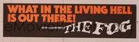 8d180 FOG bumper sticker '80 John Carpenter, what in the living hell is out there!