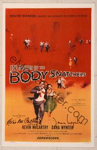 8d174 INVASION OF THE BODY SNATCHERS signed 11x17 REPRO '56 by both Kevin McCarthy & Dana Wynter!