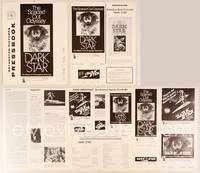 8d196 DARK STAR pressbook '75 John Carpenter & Dan O'Bannon, the spaced out odyssey!