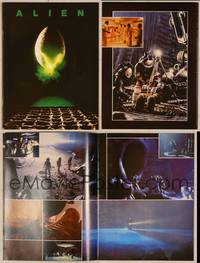 8d167 ALIEN program book '79 Ridley Scott outer space sci-fi monster classic, cool color images!