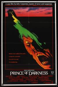 8e086 PRINCE OF DARKNESS Aust 1sh '87 John Carpenter, it is evil and it is real, cool image!