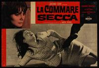 8e427 GRIM REAPER Italian photobusta '63 Bernardo Bertolucci's La Commare secca!
