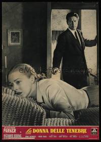 8e441 LIZZIE Italian photobusta '57 Eleanor Parker is a female Jekyll & Hyde, Richard Boone!