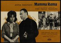 8e445 MAMMA ROMA Italian photobusta '62 directed by Pier Paolo Pasolini, Anna Magnani!