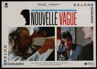 8e456 NEW WAVE Italian photobusta '90 Jean-Luc Godard's Nouvelle Vague, Alain Delon!