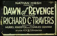 8f321 DAWN OF REVENGE 3sh R20s Richard Travers, Muriel Kingston, Charles Graham!