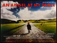 8f186 ANGEL AT MY TABLE British quad '90 Jane Campion, based on the autobiographies of Jane Frame!