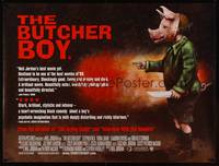 8f198 BUTCHER BOY DS British quad '97 Neil Jordan directed, Irish black comedy, Pagowski art!