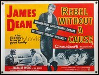 8f279 REBEL WITHOUT A CAUSE British quad R80s James Dean was a bad boy from a good family!