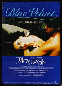 8f127 BLUE VELVET Japanese 29x41 '87 David Lynch, sexy Isabella Rossellini, Kyle McLachlan