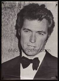 8f465 CLINT EASTWOOD commercial poster '70s great close-up portrait in tux!