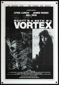8f400 VORTEX half subway '82 rare modern independent film noir!