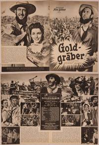 8g195 EUREKA STOCKADE German program '49 Australian Gold Rush epic, Chips Rafferty & koala!