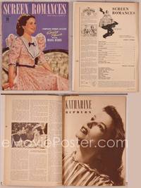 8g131 SCREEN ROMANCES magazine November 1940, art of pretty Deanna Durbin from Spring Parade!