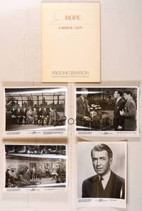 8g177 ROPE presskit R83 many great images of James Stewart, Alfred Hitchcock classic!