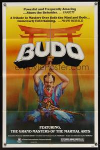 8h138 BUDO 1sh '81 martial arts documentary, grand masters, samurai art!