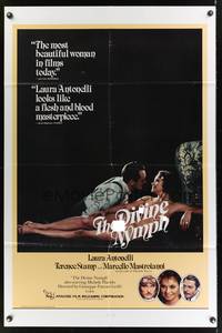 8h285 DIVINE NYMPH 1sh '79 Terence Stamp, sexy Laura Antonelli is Divina Creatura!
