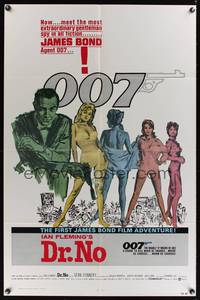 8h307 DR. NO 1sh R80 Sean Connery is the most extraordinary gentleman spy James Bond 007!