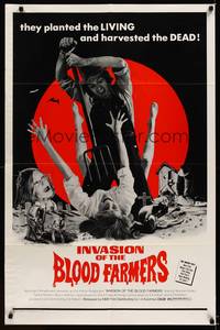 8h536 INVASION OF THE BLOOD FARMERS 1sh '72 they planted the LIVING and harvested the DEAD!