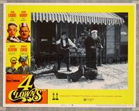8j009 4 CLOWNS LC #2 '70 sailors Stan Laurel & Oliver Hardy bodily thrown out of store!