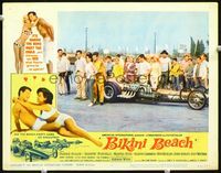 8j082 BIKINI BEACH LC #5 '64 Frankie Avalon & Annette Funicello by cool dragster!